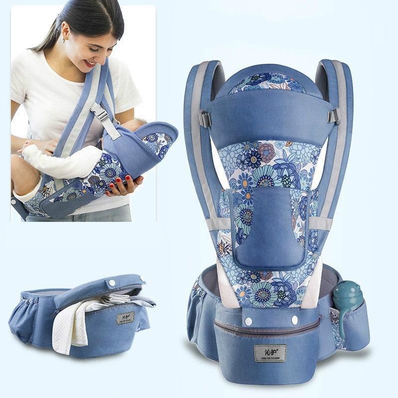 Mochila Ergonômica para Transporte de Bebê de 0 a 48 meses // Prática e Segura, Deixa a Mamãe e o Bebê bem Confortáveis!!!