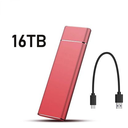 Unidade Externa de Disco Rígido de Alta Velocidade // SSD de 2 TB/20 TB/30 TB c/ Interface tipo C/USB 3.1 // Disco Rígido Portátil p/ PC, Laptop e MAC