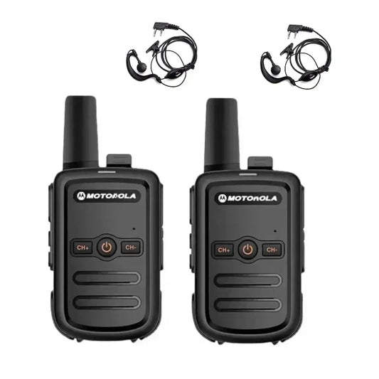 PT858 Walkie Talkie Portátil de Longo Alcance // 16 canais // Rádio Comunicador Bidirecional para caminhadas, acampamentos e viagens, rádio amador