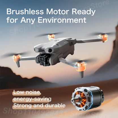 Drone RC GT50 PRO Original 2026 NOVO // Com Câmeras Duplas 8K HD, Wi-Fi, GPS // 20 minutos de Voo, Fotografia Aérea, Quadricóptero // Brinquedo de Controle Remoto