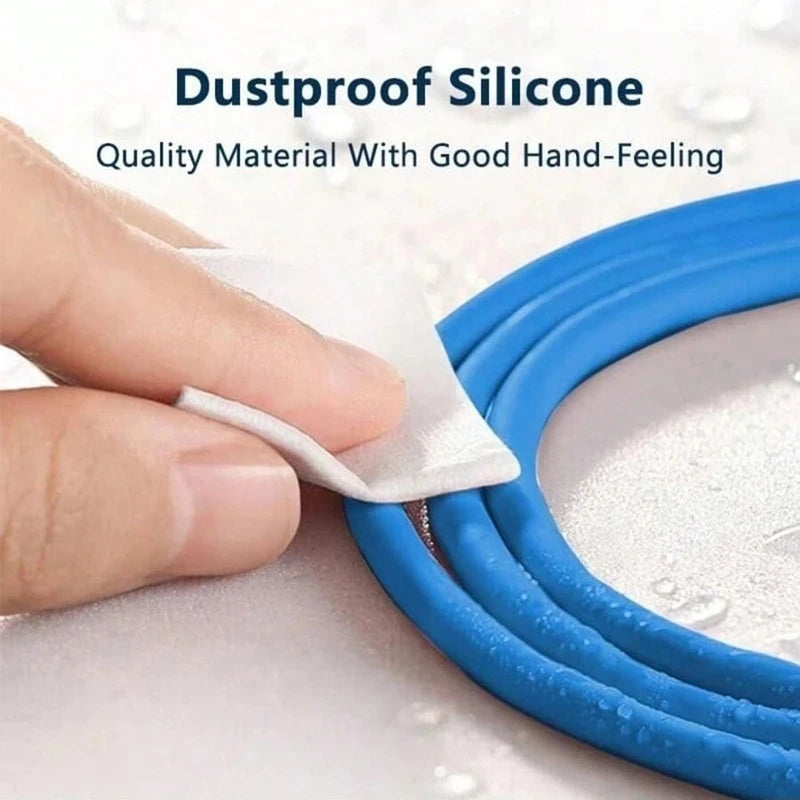 Cabo USB Tipo-C de Silicone Líquido p Carregamento Super Rápido (120W/6A) // Com Suporte a PD 60W