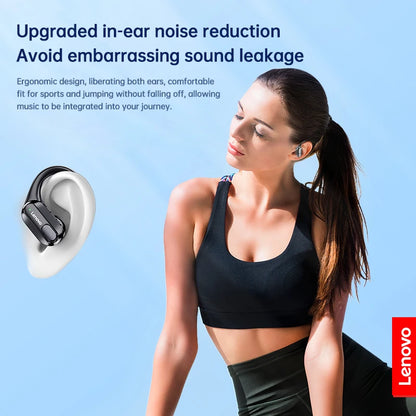 Fones de Ouvido Esportivos s/ Fio Lenovo XT80 Originais // Com Microfone // Display LED de Energia // Som Estéreo de Alta Fidelidade // Bluetooth 5.3 TWS