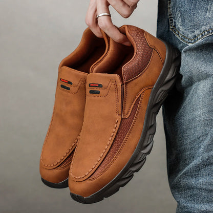 Mocassins Masculinos PUAMSS s/ Cadarço // Calçados Casuais Masculinos // Tênis Confortáveis p/ Caminhada // Calçados Masculinos de Luxo