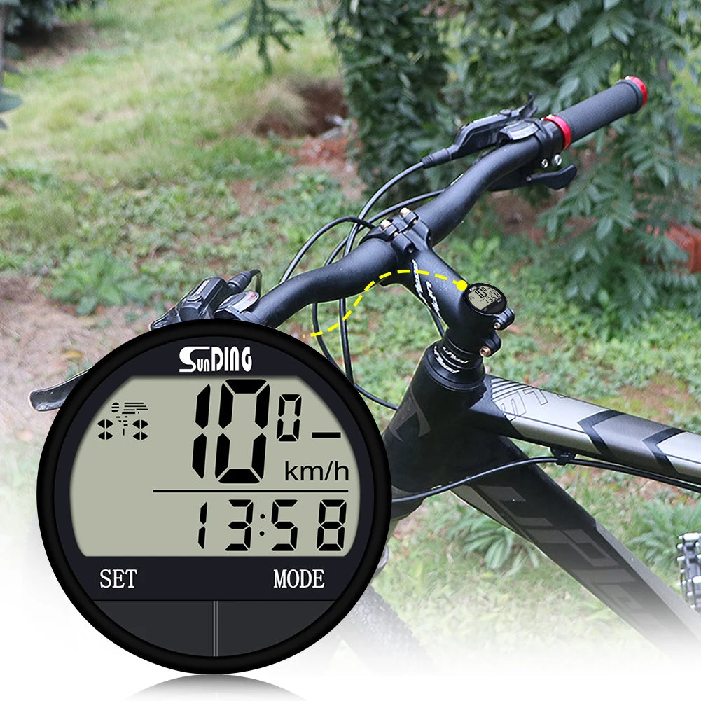 Computador de Bicicleta // Velocímetro // Odômetro // Multifuncional // Computador de Ciclismo ao ar livre
