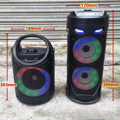 Coluna Sem Fio de 30 W // Alto-Falante Portátil Estéreo de Grande Potência // Maravilhoso Subwoofer, Alto-Falantes para Festas com Microfone