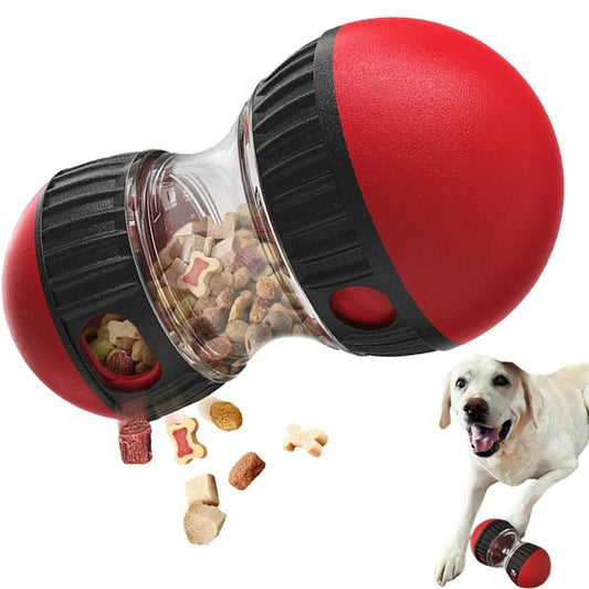 Brinquedo para Cães Tumbler Dispensador de Comida // Rolando Bola de Comida com Vazamento de Rações // Brinquedo para Treinamento de Inteligência