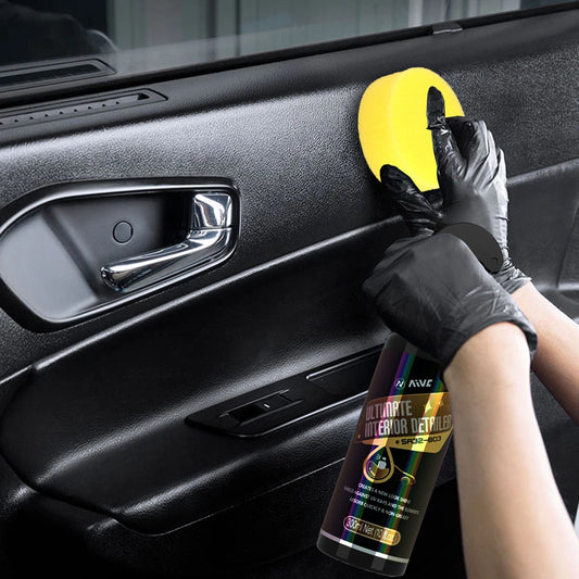 Restaurador de Plástico Automotivo Back To Black // Gloss AIVC Couro // Polimento // Revestimento // Produtos de Limpeza Automotiva // Peças Plásticas // Reforma // Detalhamento Automotivo
