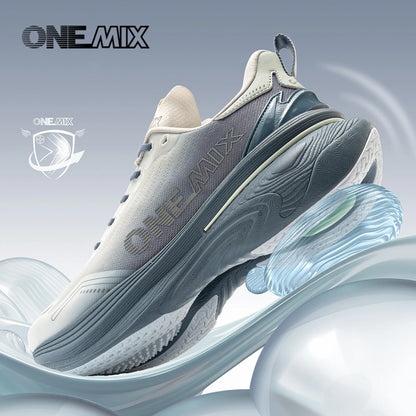 Tênis de corrida ONEMIX // Unissex // Leve e Resistente ao Desgaste // Moderno e Esportivo.