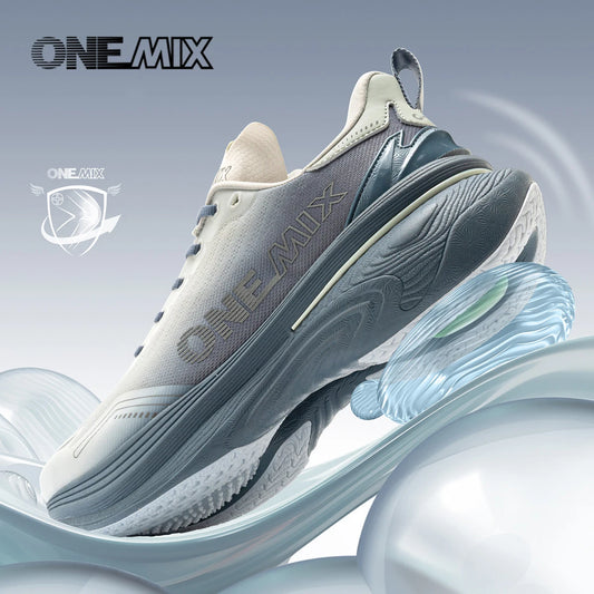 Tênis de corrida ONEMIX // Unissex // Leve e Resistente ao Desgaste // Moderno e Esportivo.
