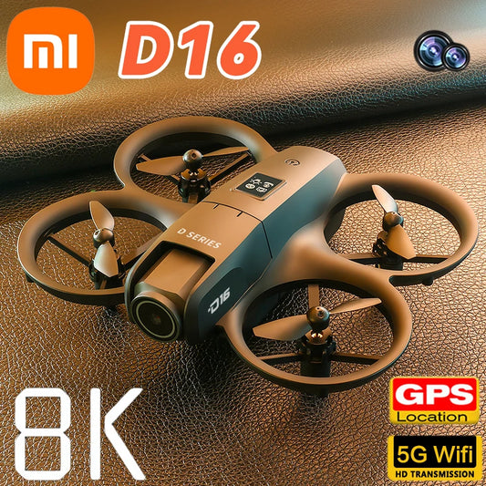 Xiaomi Original D16 Drone 8K 5G GPS // Fotografia Aérea Profissional HD // Controle Remoto // Aeronave // Motor Bushless // Quadcopter UAV