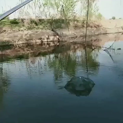 Rede de Pesca Automática Poderosa de 4 a 20 Buracos para Gaiola de Camarão // Redes de Malha // Armadilhas Dobráveis // Agora a Pescaria vai ser um Sucesso!!!