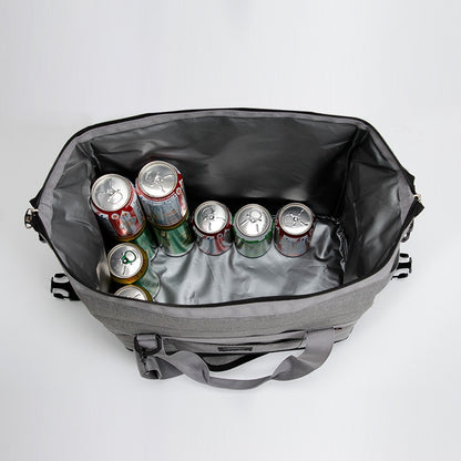 Bolsa Térmica de Grande Capacidade DENUONISS // 30L à Prova d'Água // Bolsa Térmica para Piquenique / Cerveja / Refrigerante... // Com ela é Tudo Geladinho até umas Horas!!!