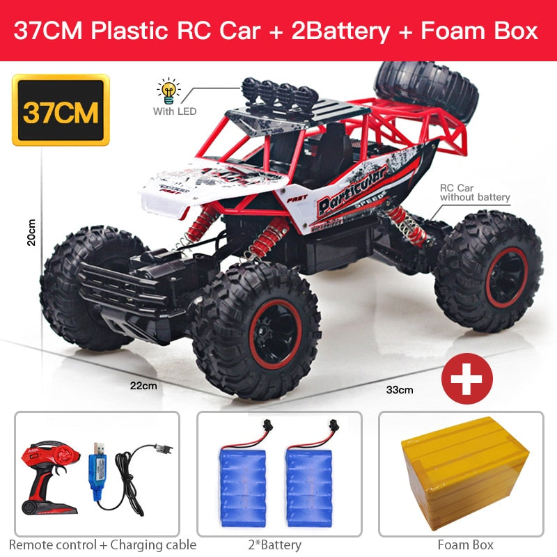 Buggy Rádio Controle Remoto Off-Road  ZWN 1:12 / 1:16 4WD RC Car Com Luzes Led 2.4G //  Pura Emoção Para Crianças de Todas as Idades!!!