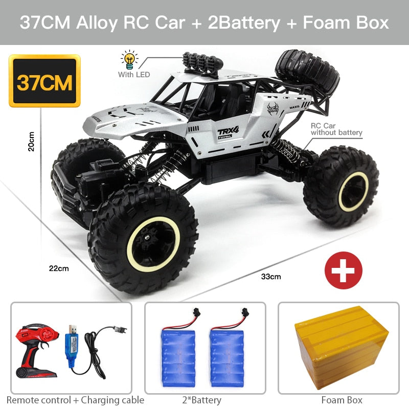 Buggy Rádio Controle Remoto Off-Road  ZWN 1:12 / 1:16 4WD RC Car Com Luzes Led 2.4G //  Pura Emoção Para Crianças de Todas as Idades!!!