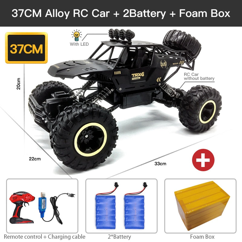 Buggy Rádio Controle Remoto Off-Road  ZWN 1:12 / 1:16 4WD RC Car Com Luzes Led 2.4G //  Pura Emoção Para Crianças de Todas as Idades!!!