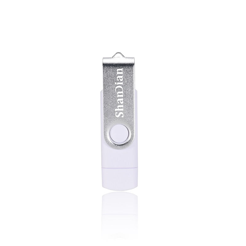 SHANDIAN Multifuncional USB 2.0 // Flash Drive 3 em 1 Micro OTG // Pen Drive de Alta Velocidade // 4 GB 8 GB 16 GB 32 GB 64 GB Memory Stick U Disk