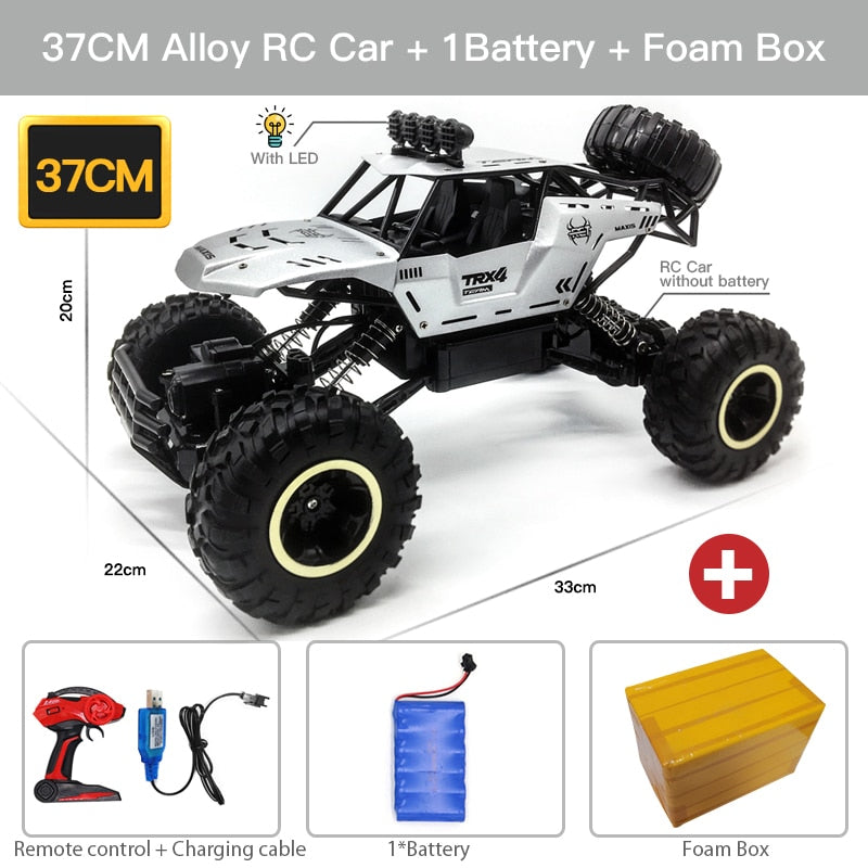 Buggy Rádio Controle Remoto Off-Road  ZWN 1:12 / 1:16 4WD RC Car Com Luzes Led 2.4G //  Pura Emoção Para Crianças de Todas as Idades!!!