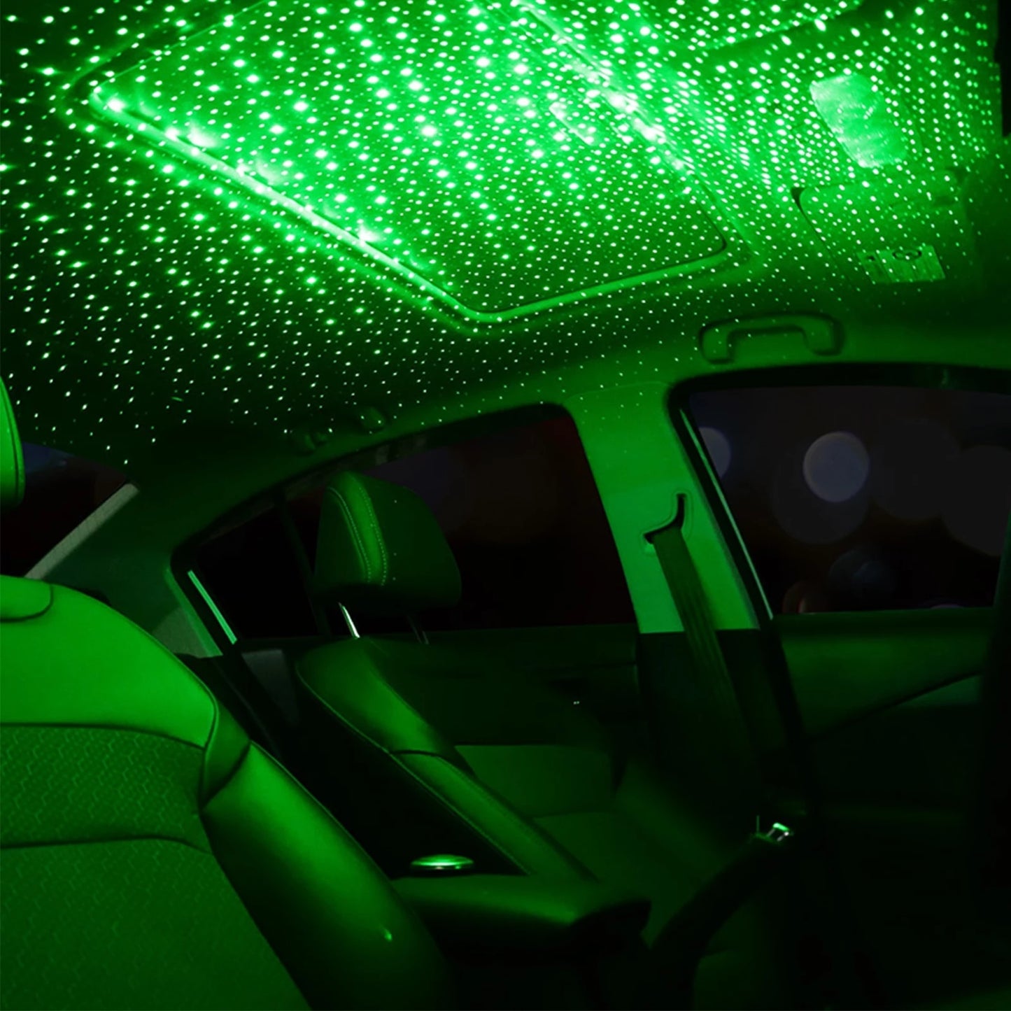 Romântico LED do carro // Lâmpada Ajustável de Decoração Interior do Carro // Estrela de Luz Noturna // Projetor Atmosfera Galáxia // Lâmpada USB