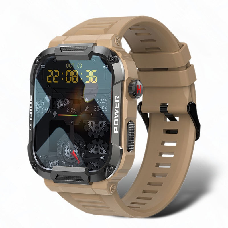 Smartwatch 2023 Novo // Relógio Inteligente Militar Robusto Masculino para Xiaomi / Android / Ios // Ftiness // Relógios Ip68 à prova d'água // Chamada Bluetooth // O Futuro é Aqui!!!