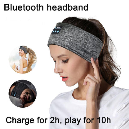 Bandana Sem Fio Bluetooth p/ Esporte, Corrida, Caminhada //  Faixa de cabeça para dormir c/ Fones de ouvido / alto-falante // Moderna, Prática e Muito Útil!!!